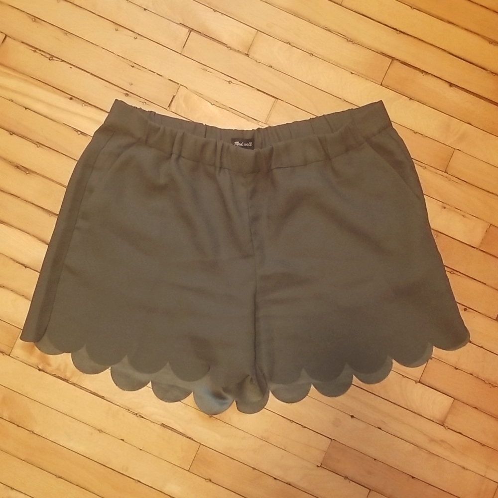 Madewell Scalloped Shorts